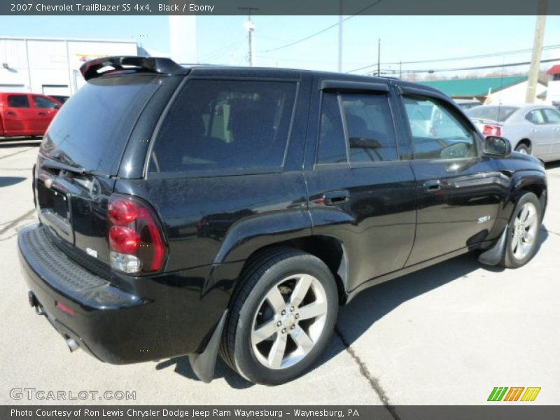 Black / Ebony 2007 Chevrolet TrailBlazer SS 4x4