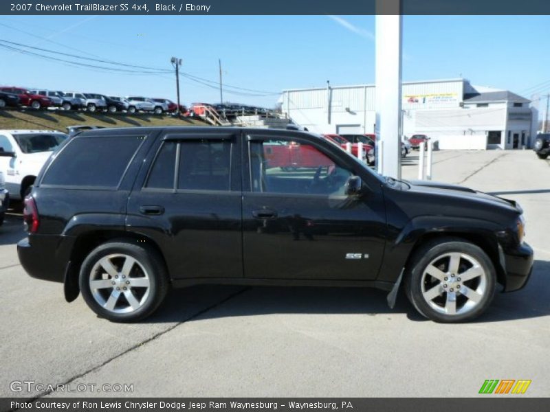 Black / Ebony 2007 Chevrolet TrailBlazer SS 4x4