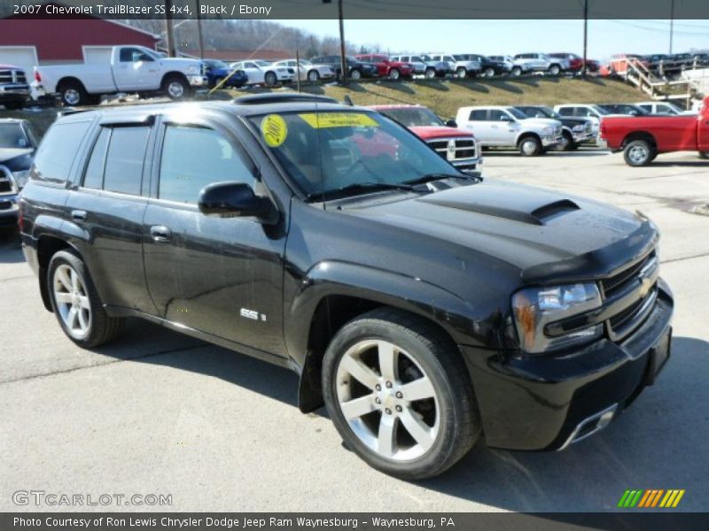 Black / Ebony 2007 Chevrolet TrailBlazer SS 4x4