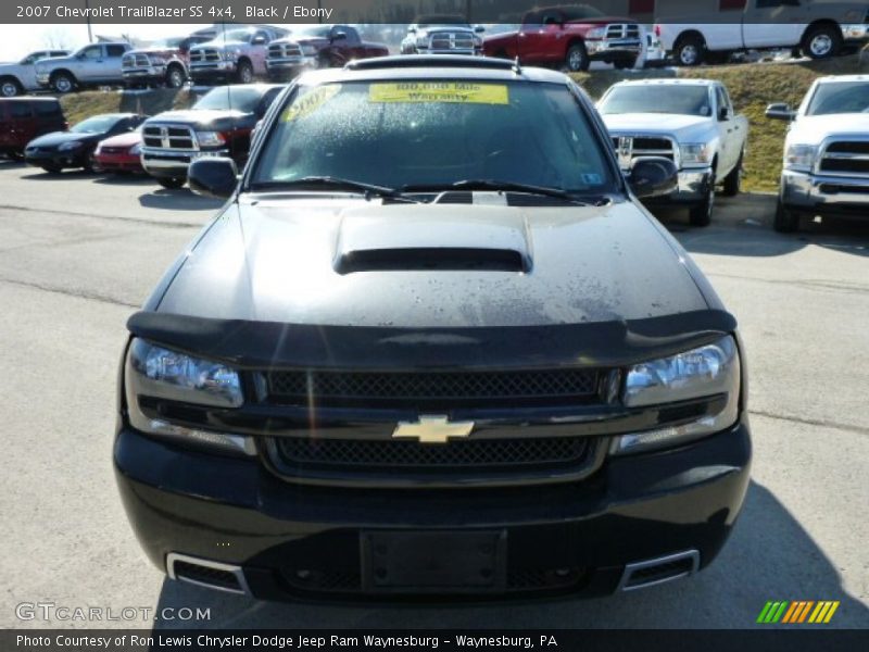 Black / Ebony 2007 Chevrolet TrailBlazer SS 4x4
