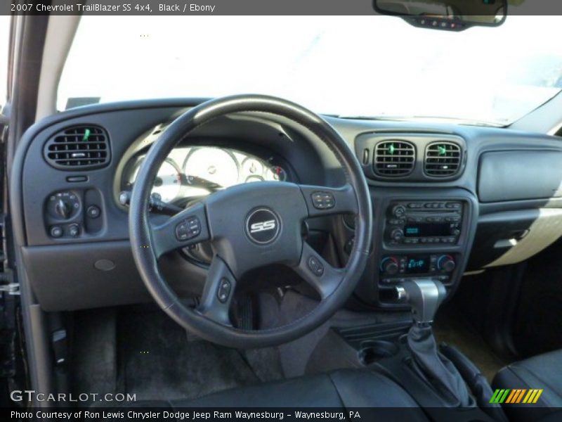 Black / Ebony 2007 Chevrolet TrailBlazer SS 4x4