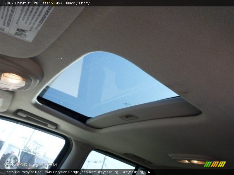 Black / Ebony 2007 Chevrolet TrailBlazer SS 4x4