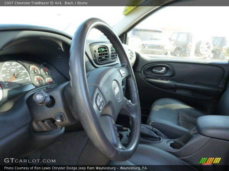 Black / Ebony 2007 Chevrolet TrailBlazer SS 4x4