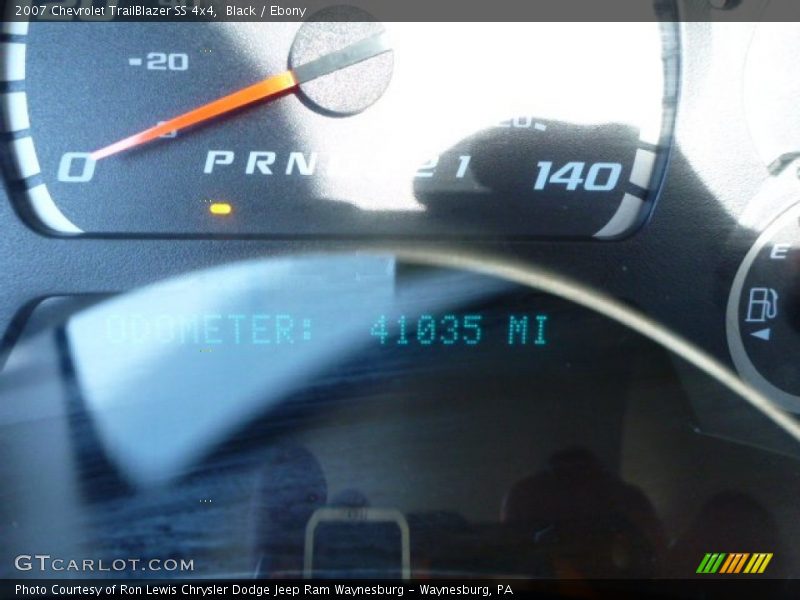 Black / Ebony 2007 Chevrolet TrailBlazer SS 4x4