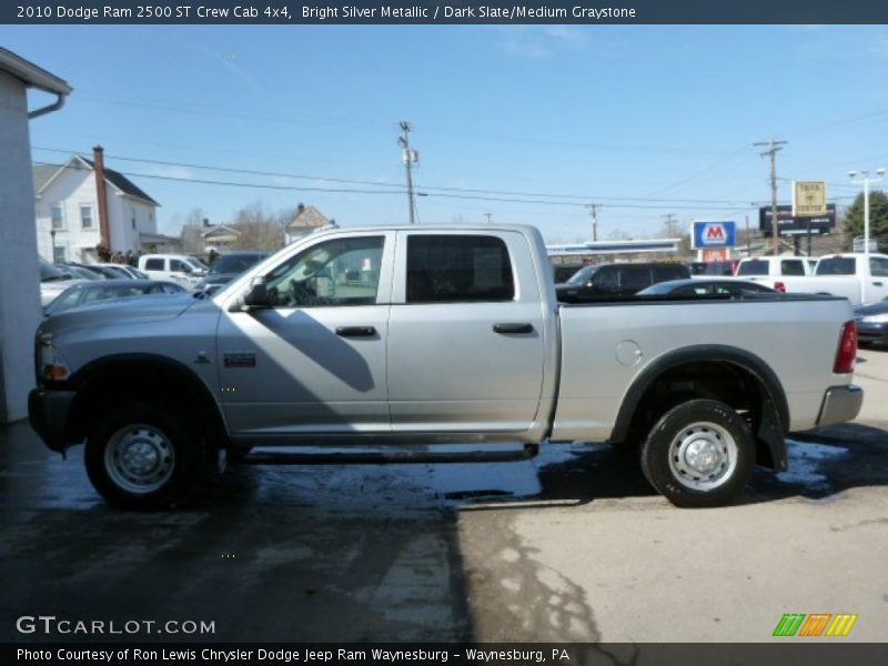 Bright Silver Metallic / Dark Slate/Medium Graystone 2010 Dodge Ram 2500 ST Crew Cab 4x4