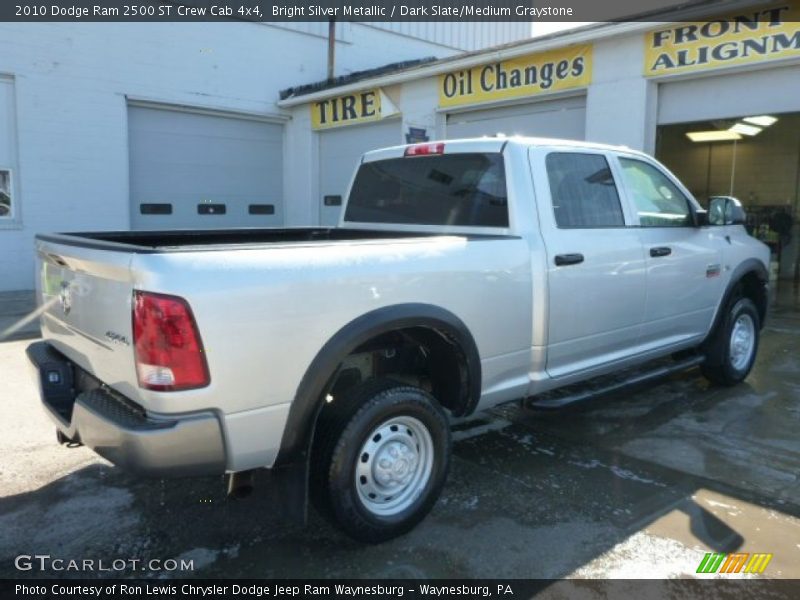 Bright Silver Metallic / Dark Slate/Medium Graystone 2010 Dodge Ram 2500 ST Crew Cab 4x4