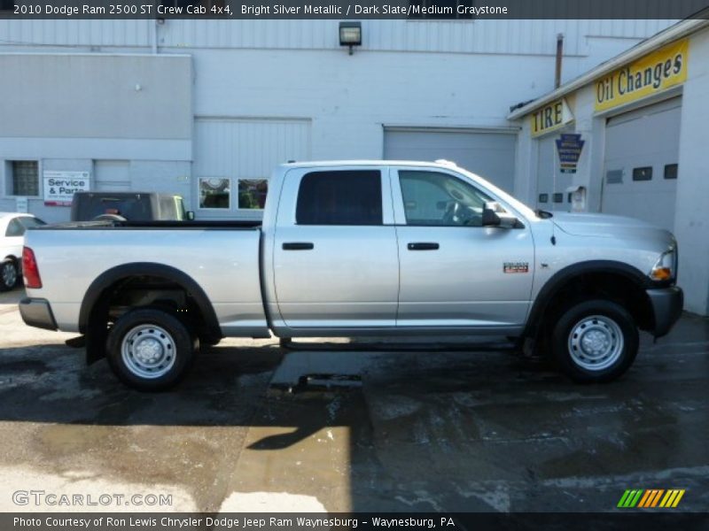 Bright Silver Metallic / Dark Slate/Medium Graystone 2010 Dodge Ram 2500 ST Crew Cab 4x4