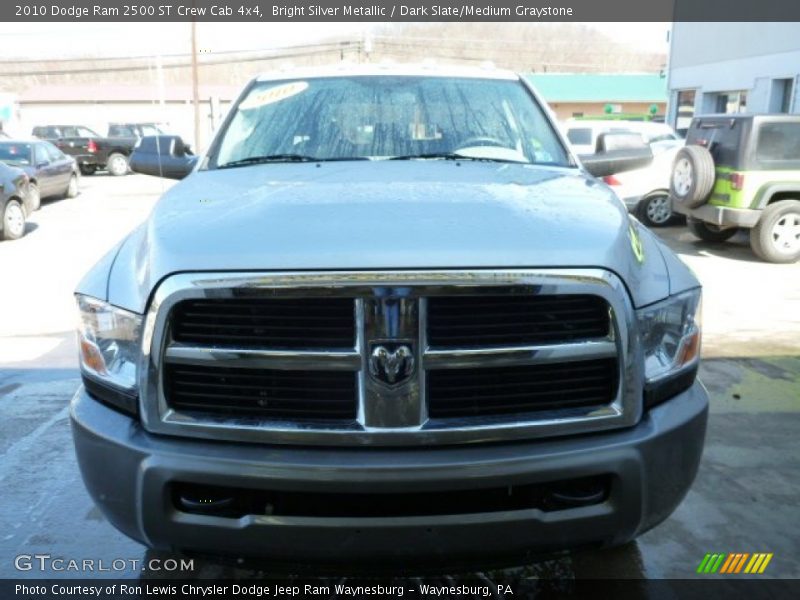 Bright Silver Metallic / Dark Slate/Medium Graystone 2010 Dodge Ram 2500 ST Crew Cab 4x4