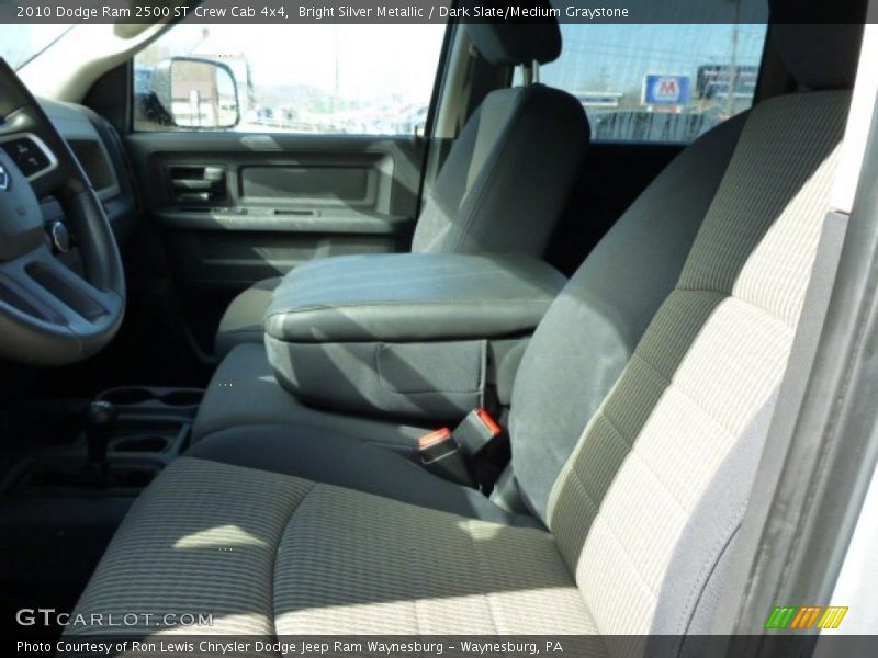 Bright Silver Metallic / Dark Slate/Medium Graystone 2010 Dodge Ram 2500 ST Crew Cab 4x4