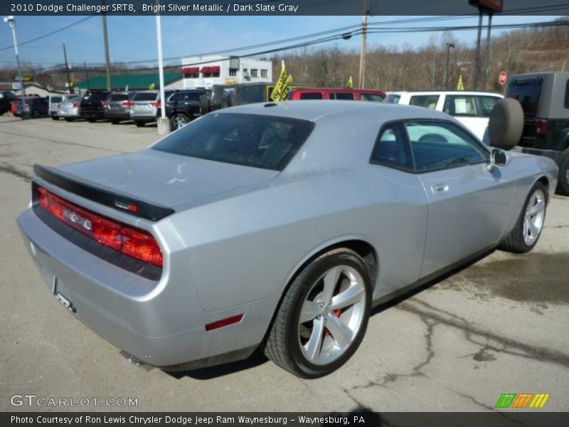 Bright Silver Metallic / Dark Slate Gray 2010 Dodge Challenger SRT8