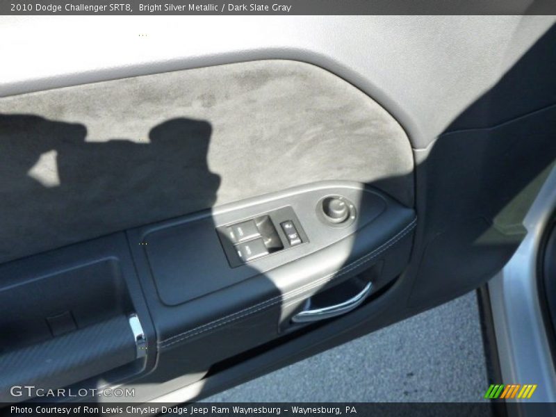 Bright Silver Metallic / Dark Slate Gray 2010 Dodge Challenger SRT8
