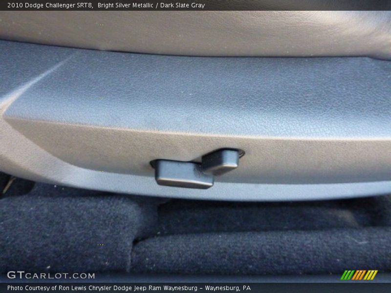 Bright Silver Metallic / Dark Slate Gray 2010 Dodge Challenger SRT8