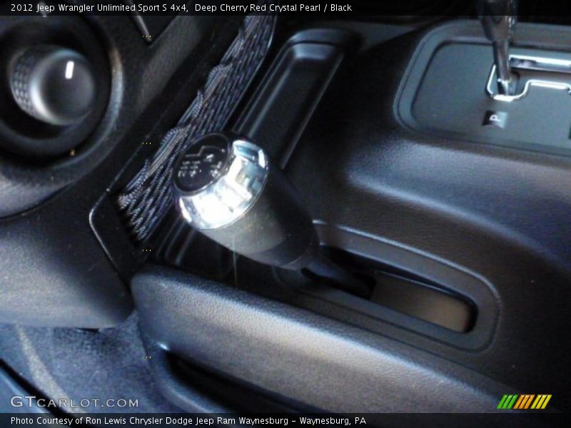 Deep Cherry Red Crystal Pearl / Black 2012 Jeep Wrangler Unlimited Sport S 4x4