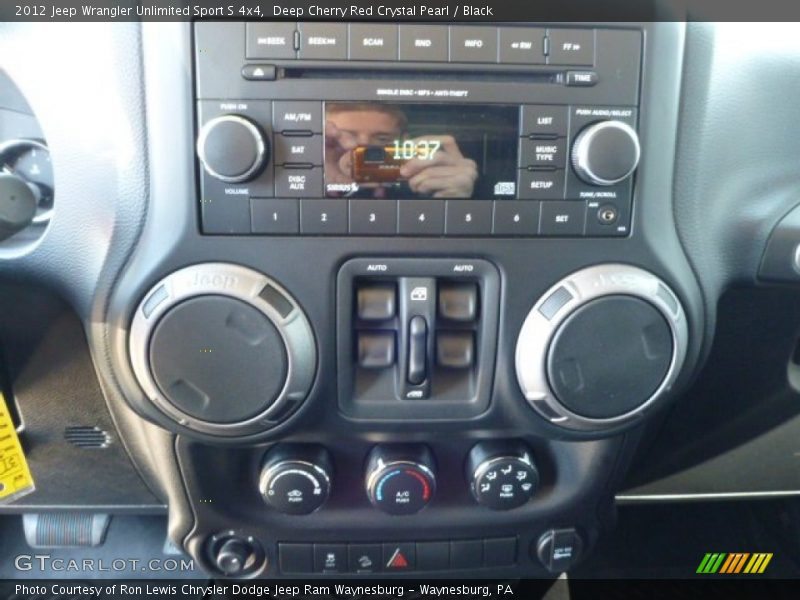 Deep Cherry Red Crystal Pearl / Black 2012 Jeep Wrangler Unlimited Sport S 4x4