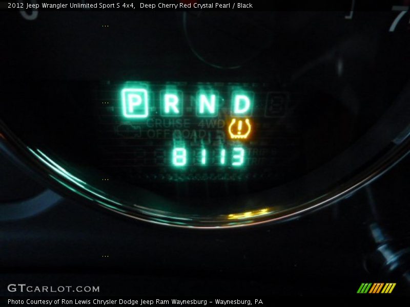 Deep Cherry Red Crystal Pearl / Black 2012 Jeep Wrangler Unlimited Sport S 4x4