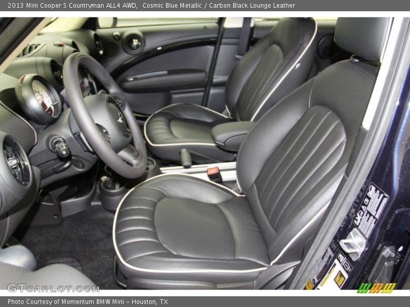 Front Seat of 2013 Cooper S Countryman ALL4 AWD
