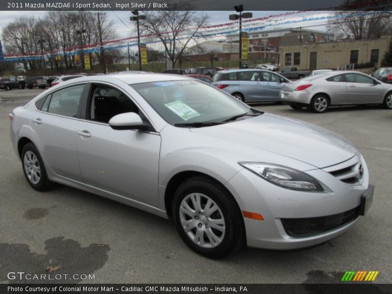 Front 3/4 View of 2011 MAZDA6 i Sport Sedan