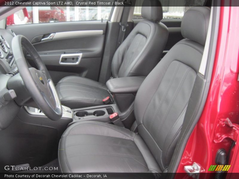 Front Seat of 2012 Captiva Sport LTZ AWD