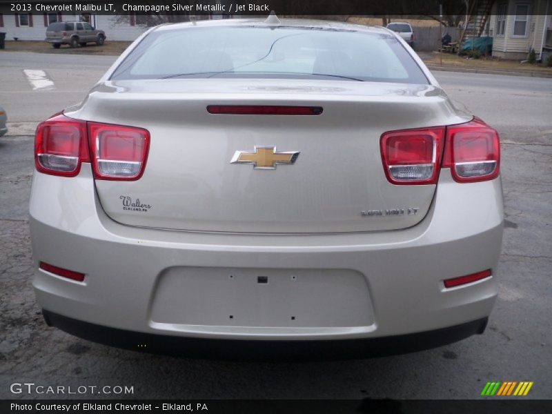Champagne Silver Metallic / Jet Black 2013 Chevrolet Malibu LT