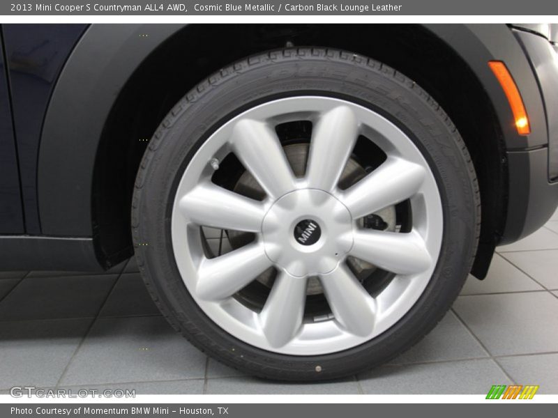Cosmic Blue Metallic / Carbon Black Lounge Leather 2013 Mini Cooper S Countryman ALL4 AWD