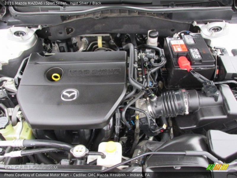  2011 MAZDA6 i Sport Sedan Engine - 2.5 Liter DOHC 16-Valve VVT 4 Cylinder
