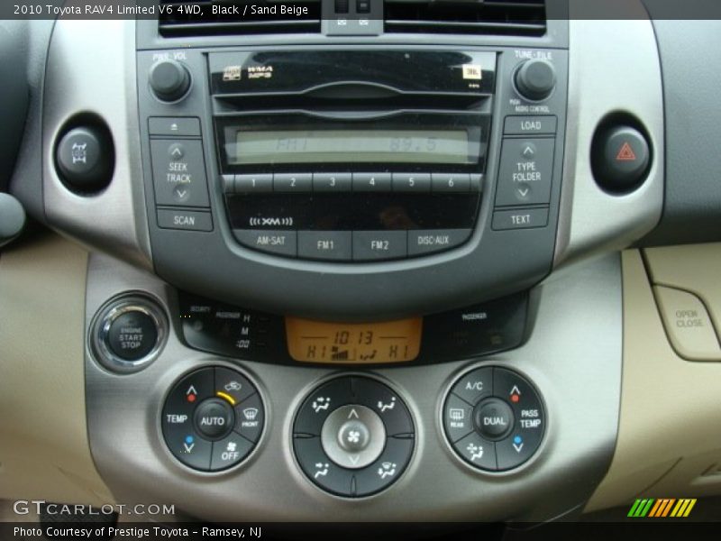 Black / Sand Beige 2010 Toyota RAV4 Limited V6 4WD