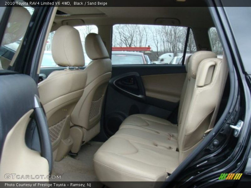 Black / Sand Beige 2010 Toyota RAV4 Limited V6 4WD