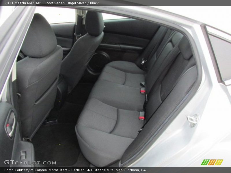 Rear Seat of 2011 MAZDA6 i Sport Sedan