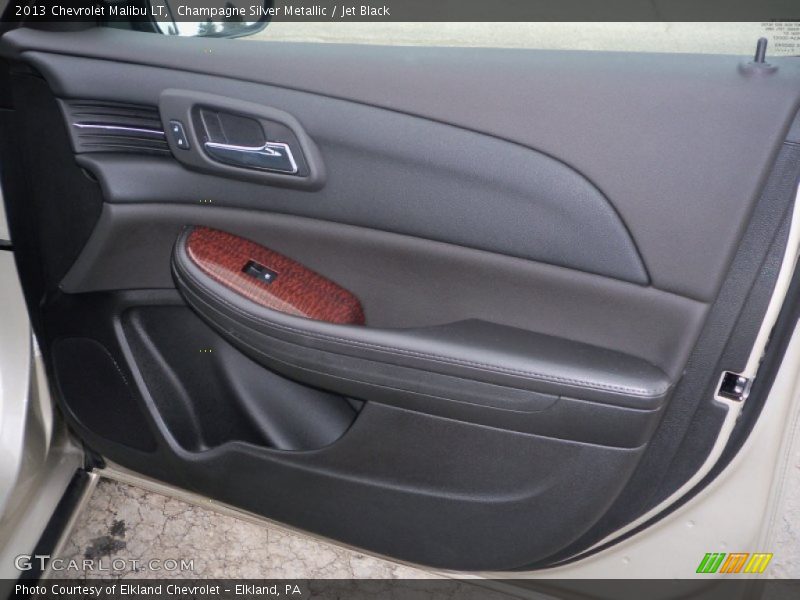 Champagne Silver Metallic / Jet Black 2013 Chevrolet Malibu LT