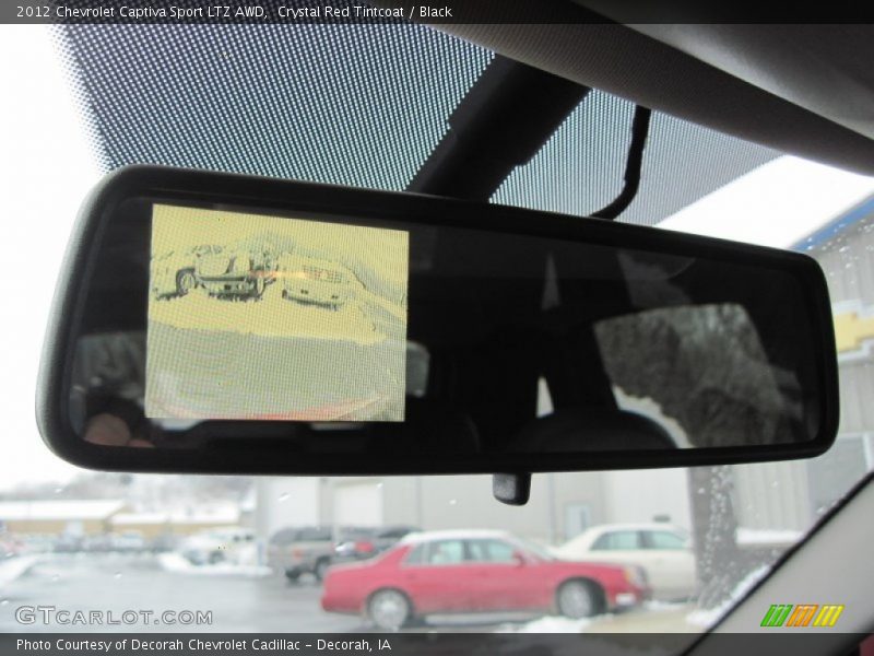 Crystal Red Tintcoat / Black 2012 Chevrolet Captiva Sport LTZ AWD