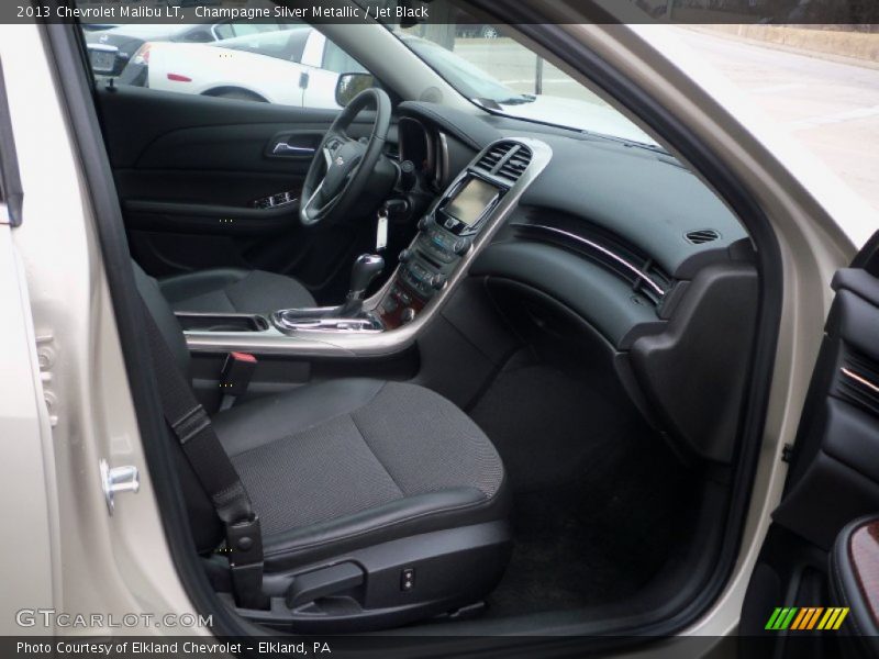 Champagne Silver Metallic / Jet Black 2013 Chevrolet Malibu LT