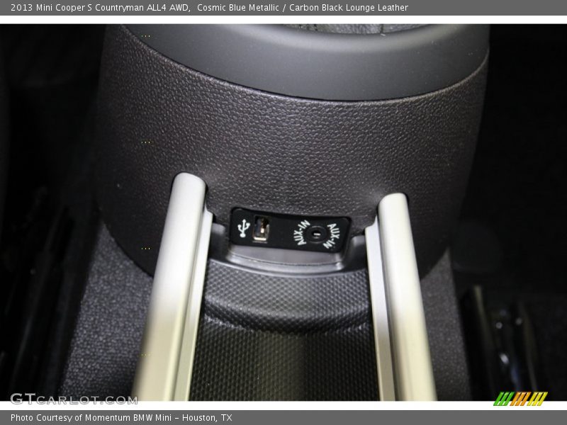 Cosmic Blue Metallic / Carbon Black Lounge Leather 2013 Mini Cooper S Countryman ALL4 AWD