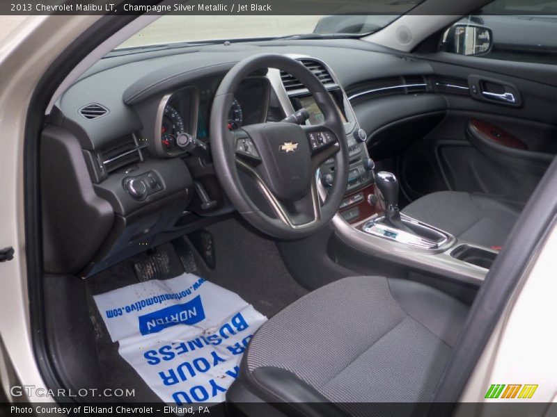 Champagne Silver Metallic / Jet Black 2013 Chevrolet Malibu LT