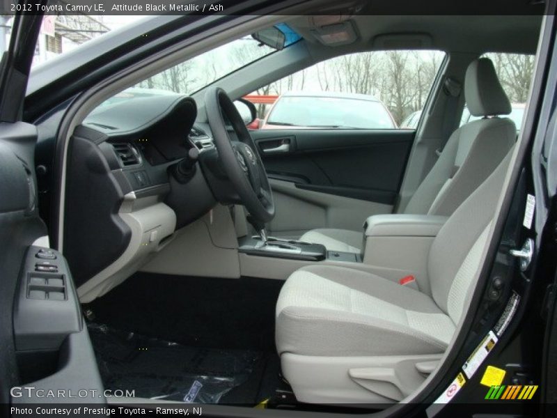 Attitude Black Metallic / Ash 2012 Toyota Camry LE