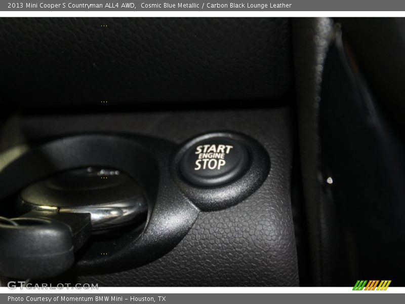 Cosmic Blue Metallic / Carbon Black Lounge Leather 2013 Mini Cooper S Countryman ALL4 AWD