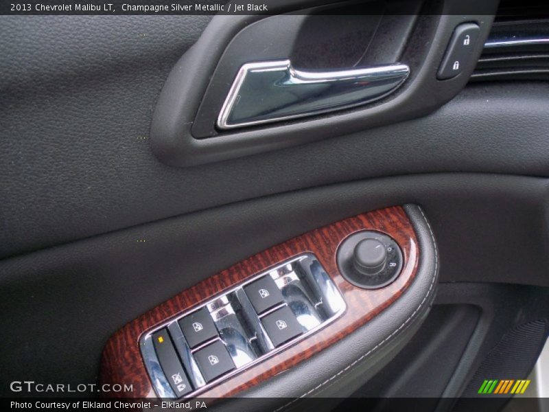 Champagne Silver Metallic / Jet Black 2013 Chevrolet Malibu LT