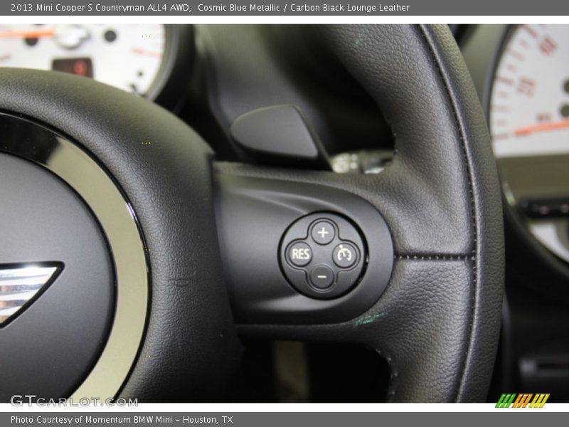 Controls of 2013 Cooper S Countryman ALL4 AWD