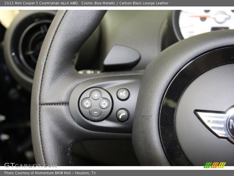 Controls of 2013 Cooper S Countryman ALL4 AWD