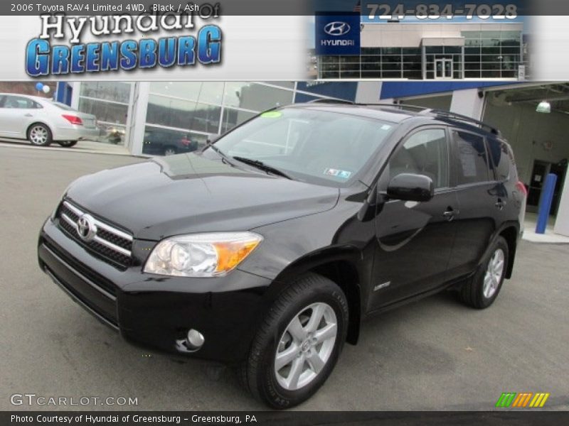 Black / Ash 2006 Toyota RAV4 Limited 4WD