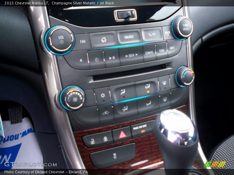 Champagne Silver Metallic / Jet Black 2013 Chevrolet Malibu LT