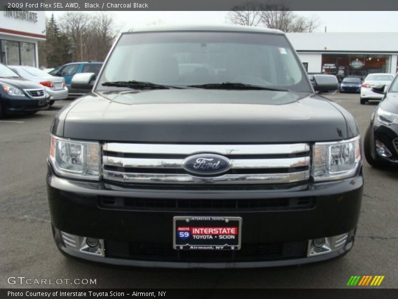 Black / Charcoal Black 2009 Ford Flex SEL AWD