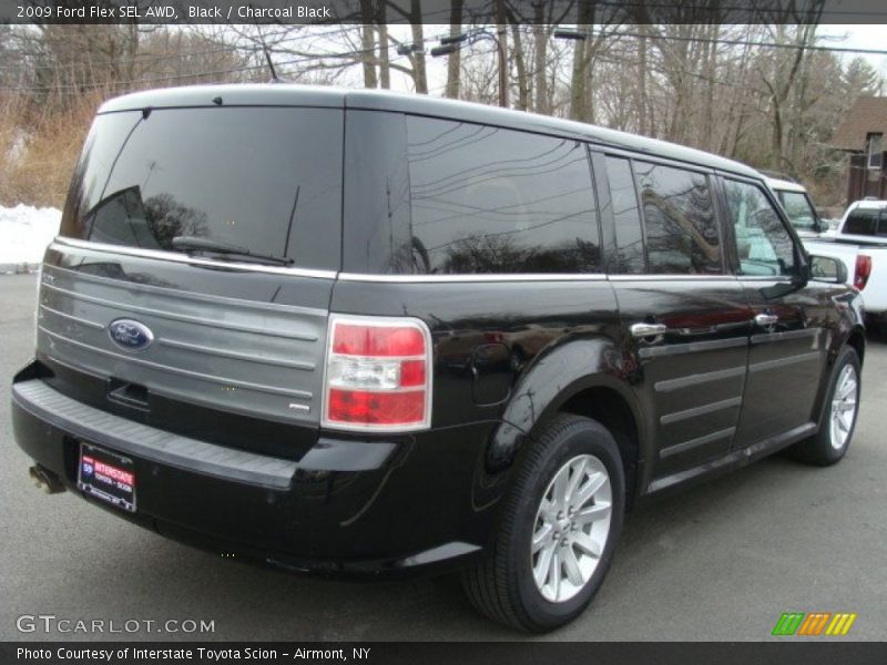 Black / Charcoal Black 2009 Ford Flex SEL AWD