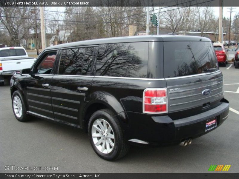 Black / Charcoal Black 2009 Ford Flex SEL AWD