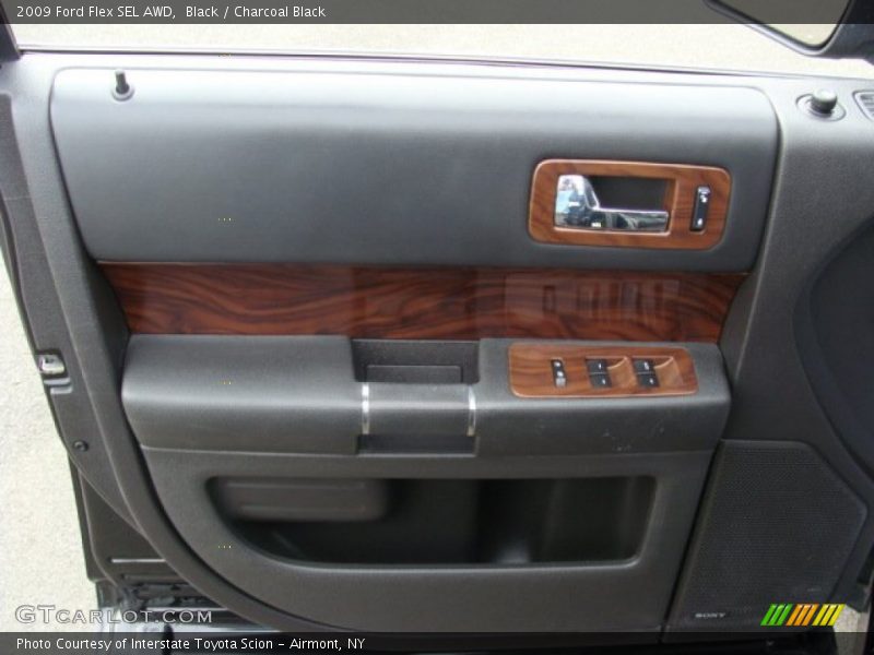 Black / Charcoal Black 2009 Ford Flex SEL AWD