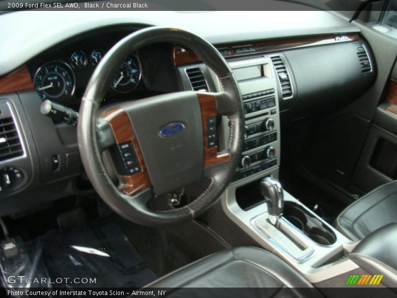 Black / Charcoal Black 2009 Ford Flex SEL AWD