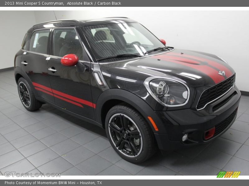 Absolute Black / Carbon Black 2013 Mini Cooper S Countryman
