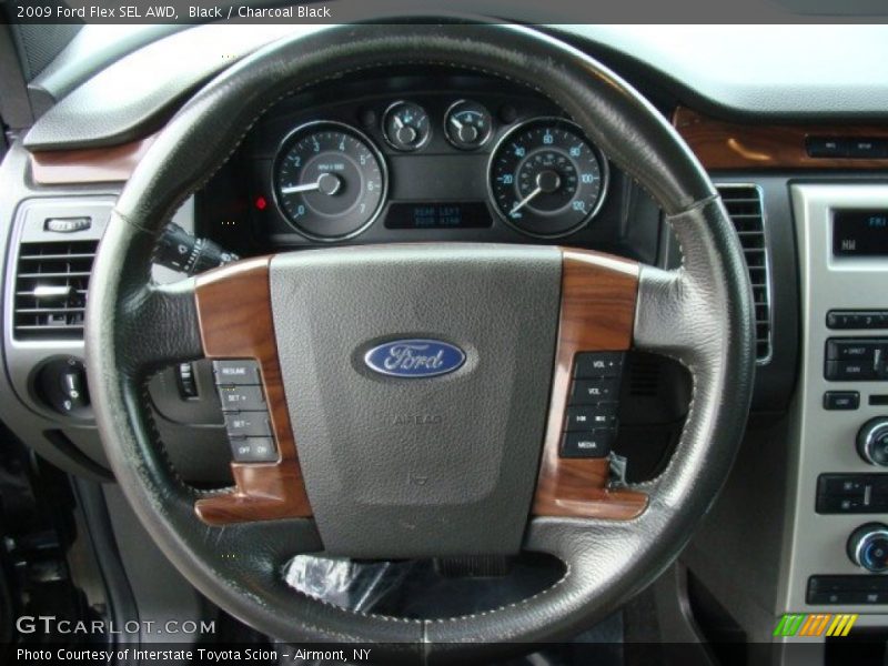 Black / Charcoal Black 2009 Ford Flex SEL AWD