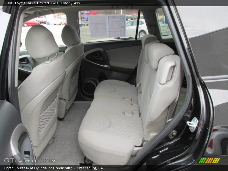 Rear Seat of 2006 RAV4 Limited 4WD
