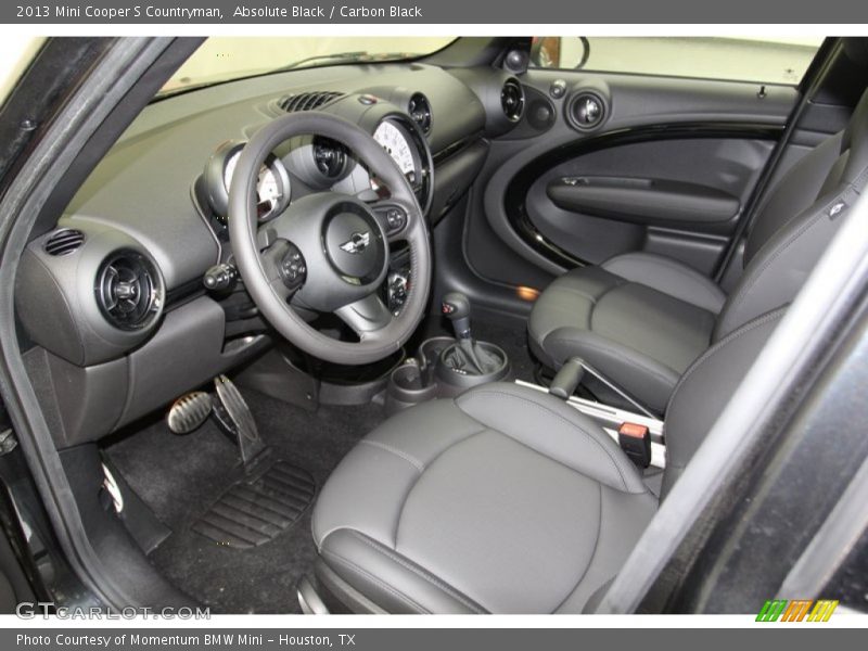 Absolute Black / Carbon Black 2013 Mini Cooper S Countryman