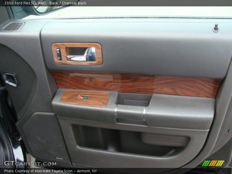 Black / Charcoal Black 2009 Ford Flex SEL AWD